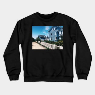 Block Island Seaside Cottages Crewneck Sweatshirt